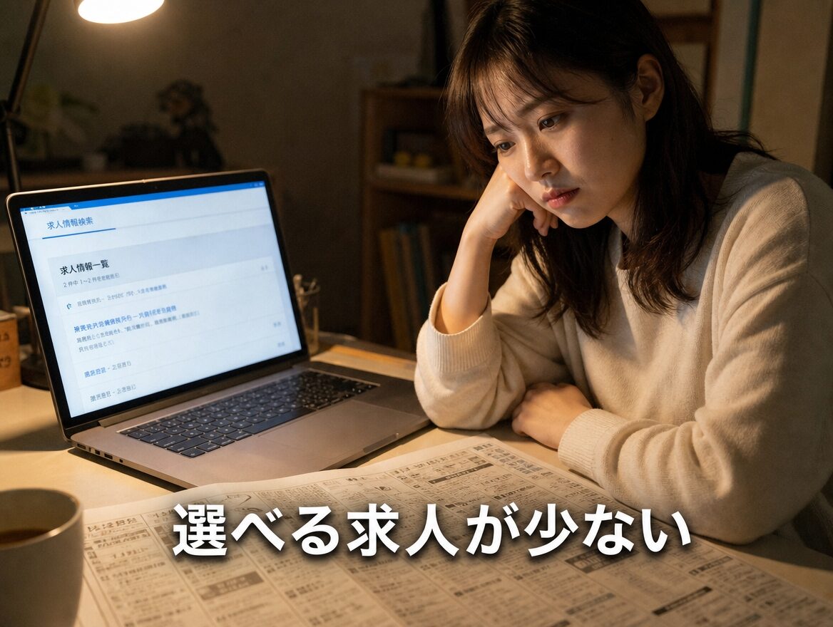 転職 オンライン 20代 女性 選べる求人が少ない