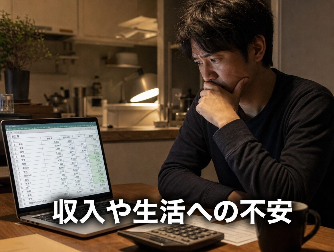 転職 オンライン 30代 男性 収入の不安