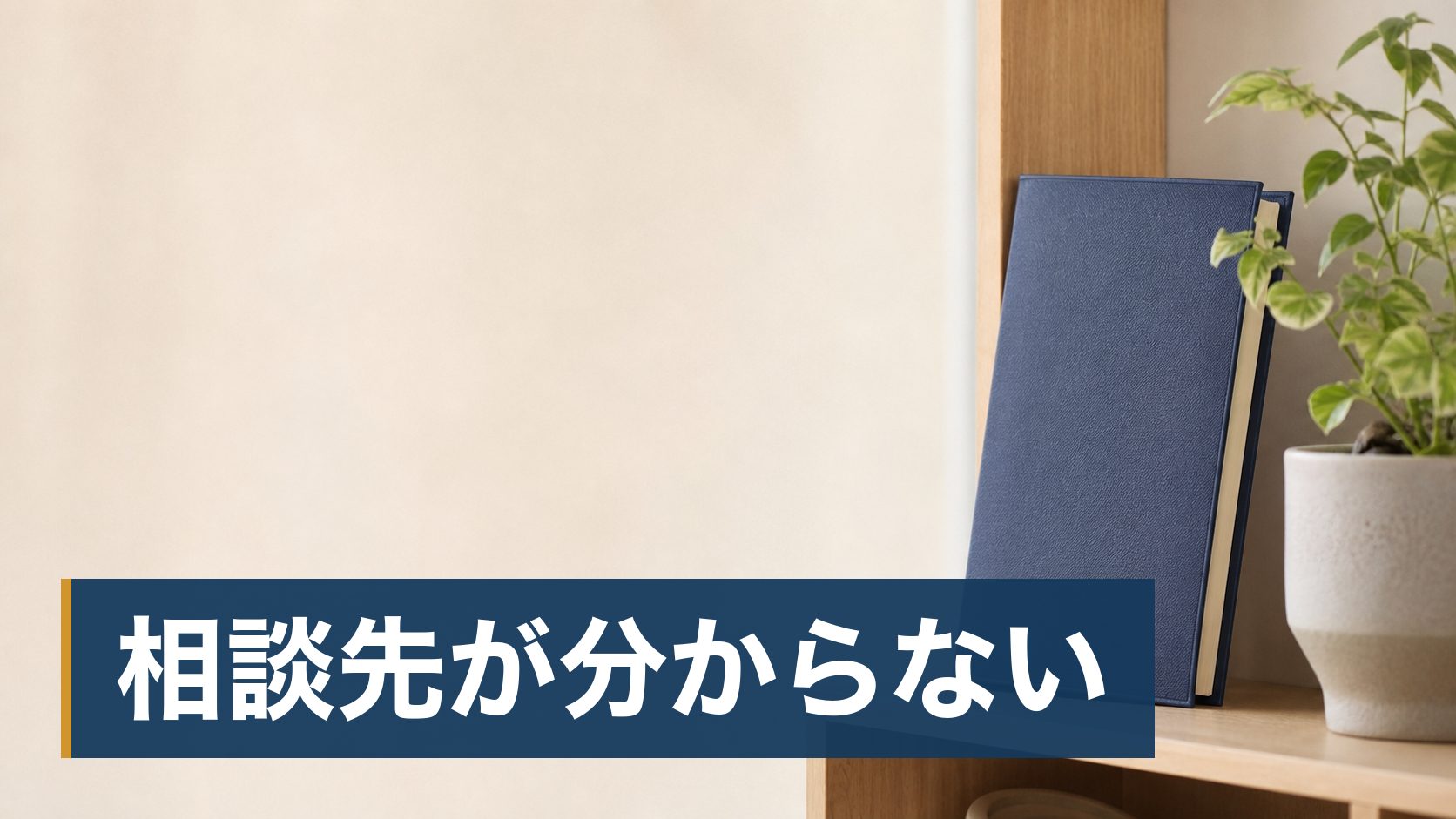 ファイナンシャルプランナーの無料相談に興味があるが、無料の理由が分からず身構えている人が棚に置かれた家計簿様子